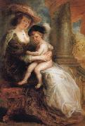Peter Paul Rubens Helene Fourment and her Eldest Son Frans USA oil painting reproduction
